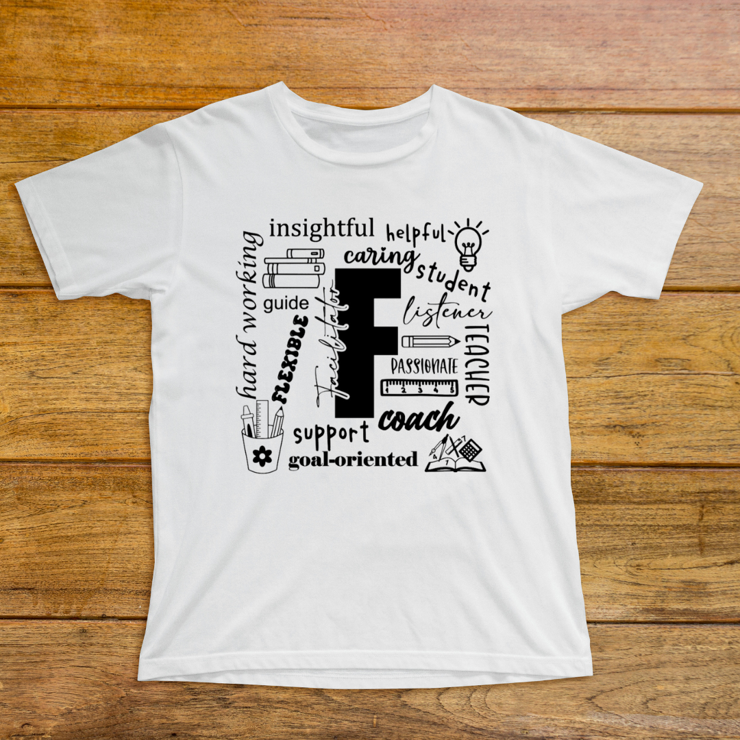 Academic Facilitator Collage Tee