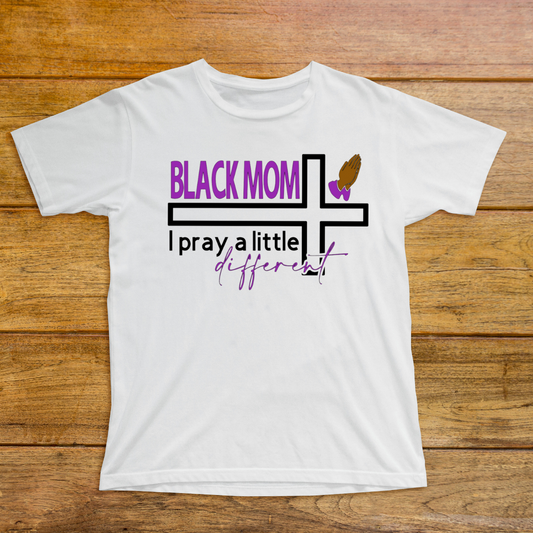 Black Mom Tee