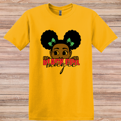 Black Girl Magic Tee for Youth