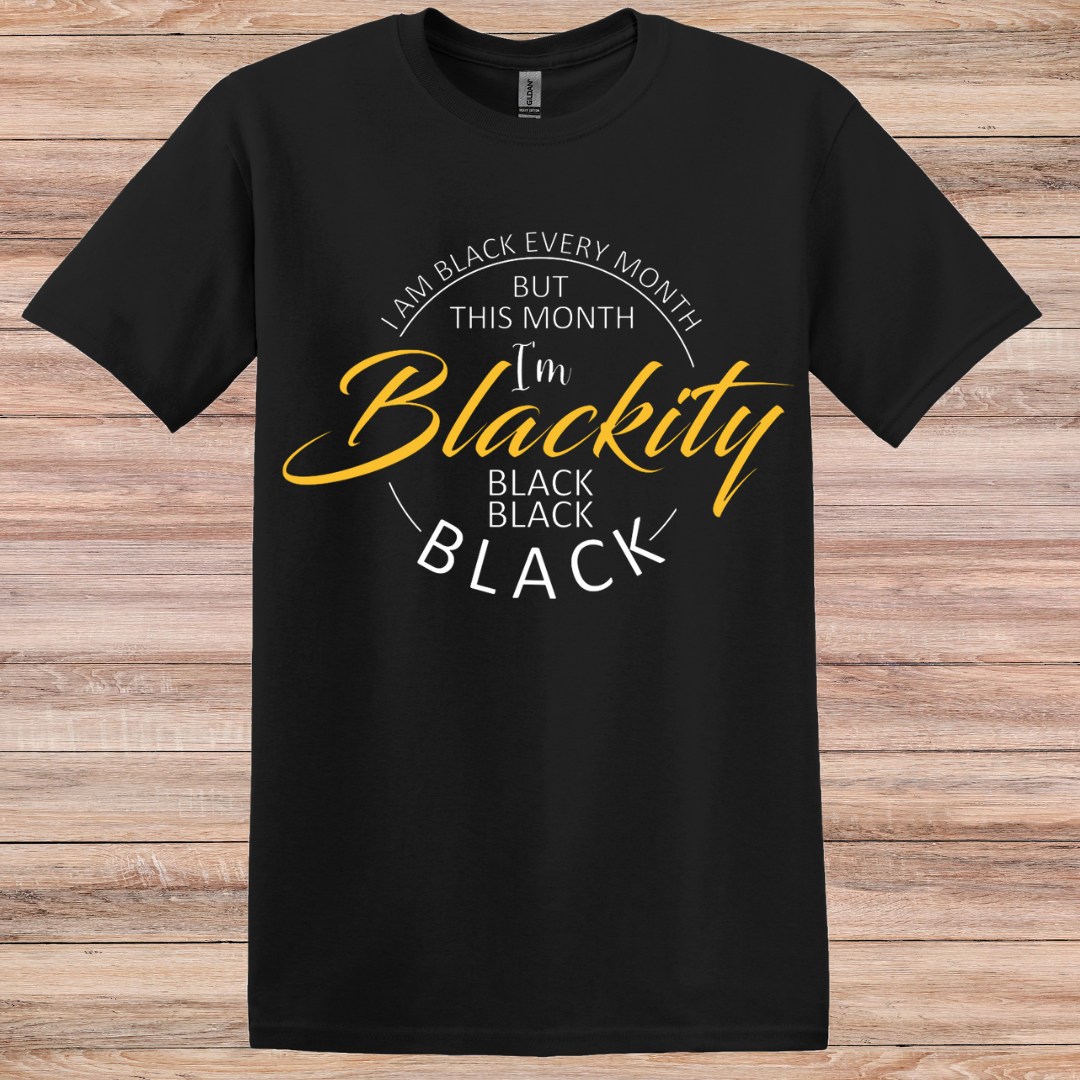 Blackity Black Black Tee