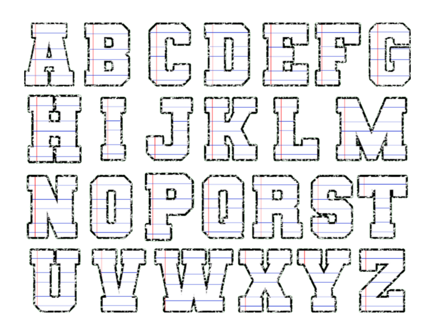 Composition Notebook PNGs (Digital Downloads)