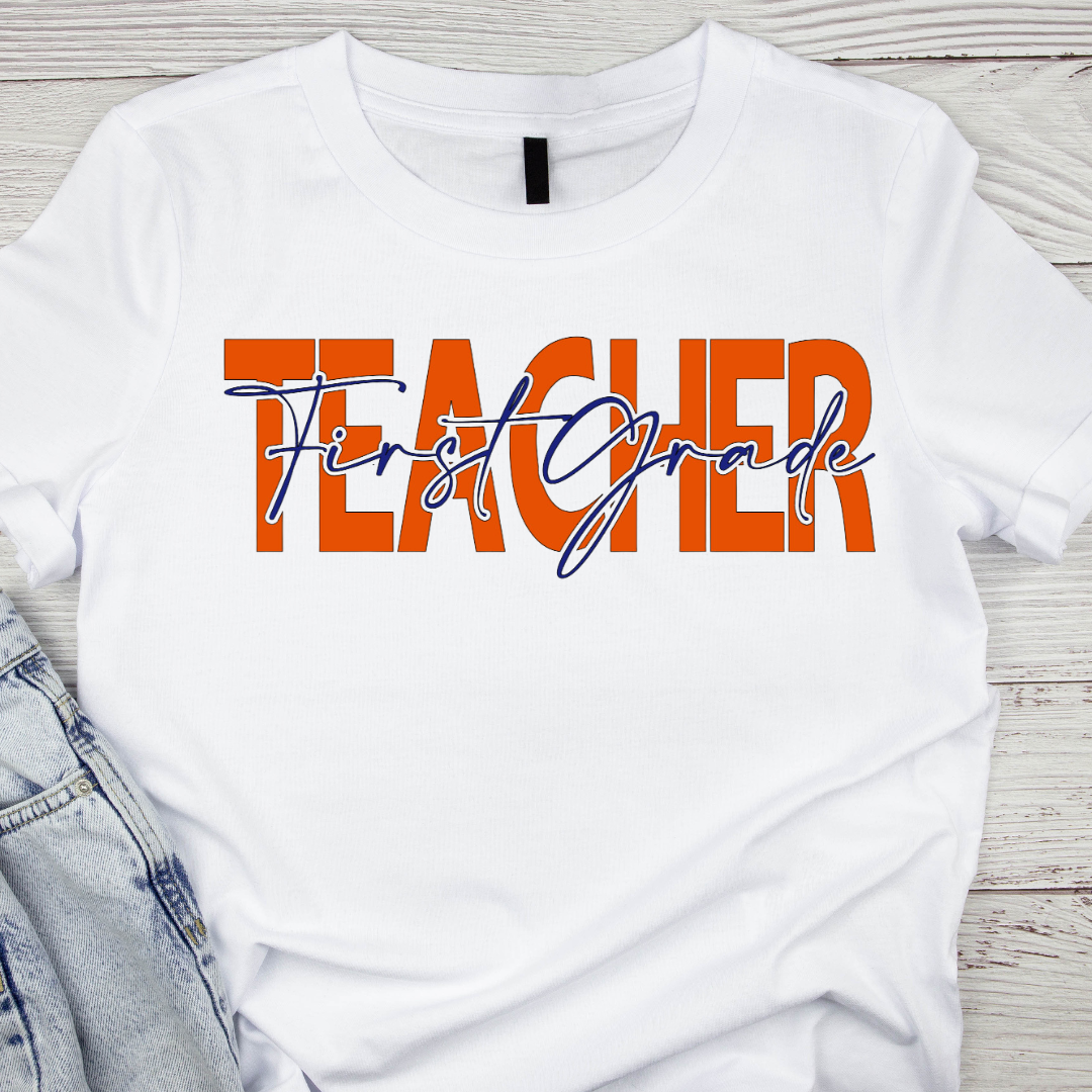 Grade Level Teacher Tee