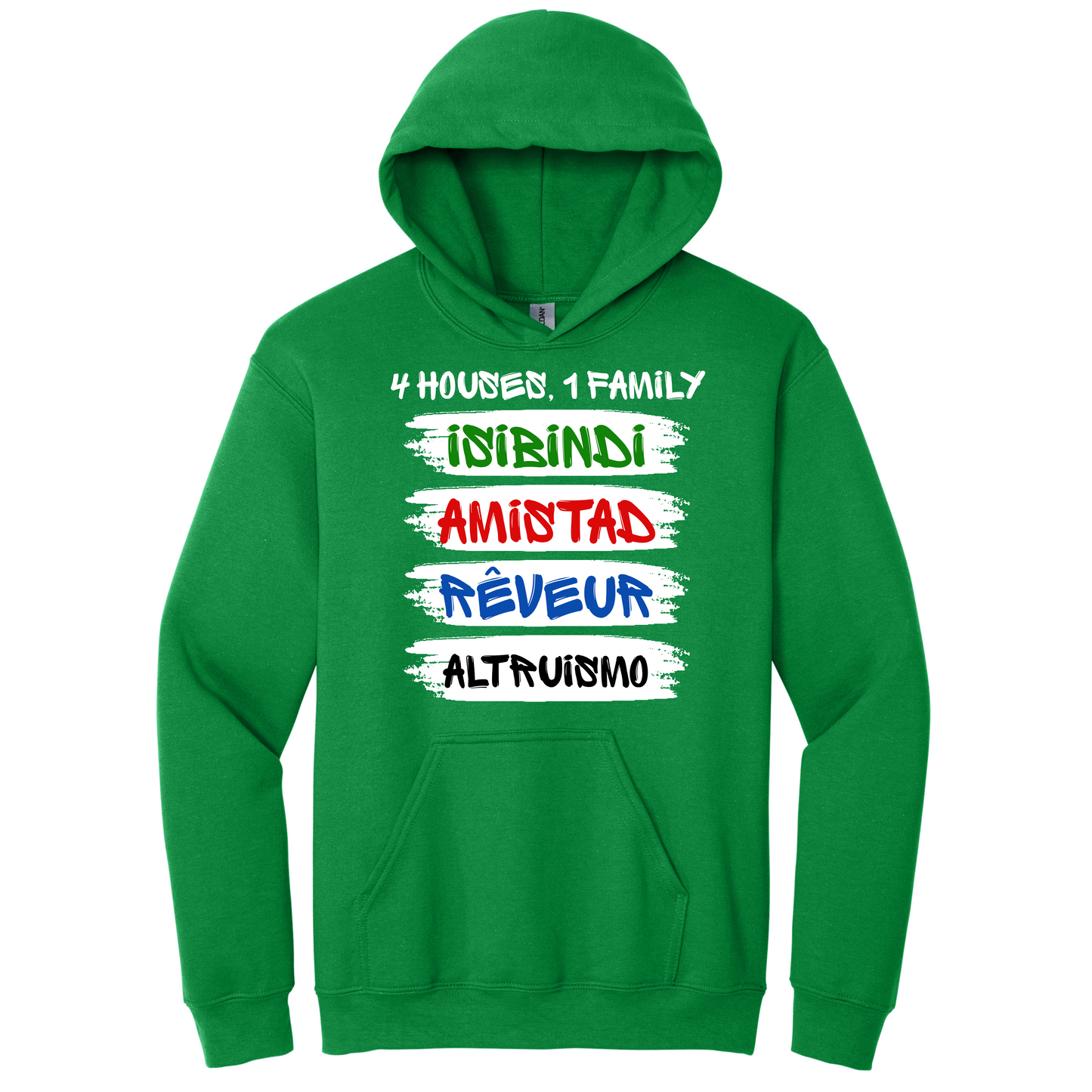 UMES House Shirts - House 4 Houses Hoodie