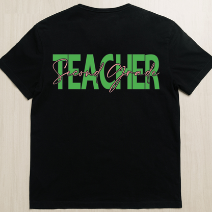 Grade Level Teacher Tee