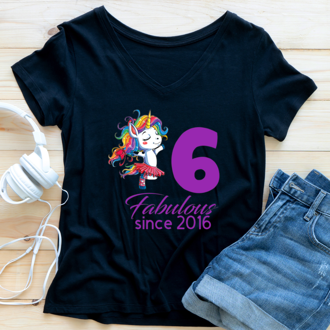 Youth Unicorn Birthday Tee