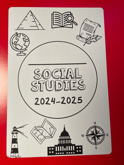 Subject Notebook Labels